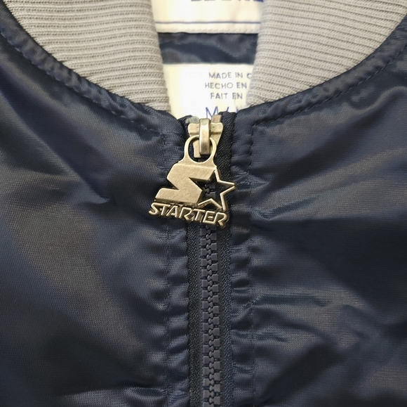 New York Yankees Starter Mens Jacket Size M NEW Full Zip Satin Style - Picture 6 of 12